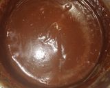 A picture of step 3 of Choco straberry dip.