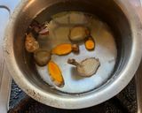 A picture of step 1 of Herbal Turmeric Immunitea (immunity tea).