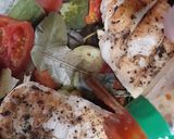 A picture of step 3 of Chicken Breast and Vegetable Bake 🥦🍅.