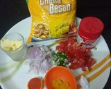 ইনস্ট্যান্ট বেসনের ধোসা(instant besaner dosa recipe in Bengali) রেসিপির ধাপ 2 ছবি