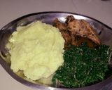 A picture of step 1 of Mashed potatoes.