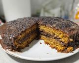 Foto del paso 13 de la receta: Tarta de zanahoria y chocolate