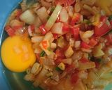 Foto langkah ke 3 dari resep 20. Omelet BTB (Bombay Tomat Bawang pre).