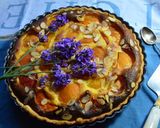 Une image de l'étape 3 de Tarte amandine aux abricots et au miel.