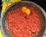 Foto langkah ke 4 dari resep 2. Sambel Penyetan.