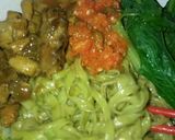 Foto langkah ke 8 dari resep Mie Ayam Hijau,Rasa Ala Abang Abang.
