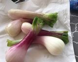 Une image de l'étape 3 de Salade de harengs fumés,pommes de terre,oignons nouveaux et cornichons.