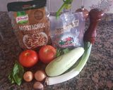 Foto del paso 1 de la receta: Mostacholes integrales / salsa de hongos seco. #delantaldorado