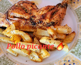Foto del paso 8 de la receta: Pollo con patatas a la diabla