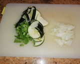 Foto del paso 1 de la receta: Revuelto de jamón y verduras