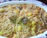 A picture of step 4 of Spaghetti & Irish potatoes jollof.