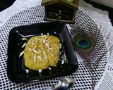 A picture of step 7 of Aaloo Halwa (potato pudding).