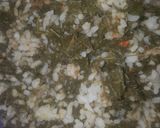 A picture of step 2 of Kwadon zogale and rice.