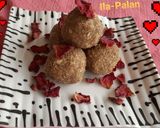 A picture of step 3 of Jowar ladoo.