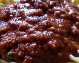 Foto del paso 3 de la receta: Espaguettis a la bolognesa con morcilla!
