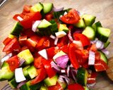 Panzanella saláta recept fázis 1 fotója