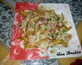 A picture of step 4 of Lava Fries.