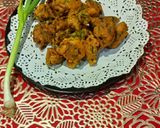 A picture of step 4 of Green Garlic Pokoda.