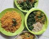 Foto langkah ke 3 dari resep Bumbu urap sayur simple.