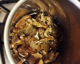 Foto del paso 1 de la receta: Pasta con hongos porcini cremosa (sin crema)