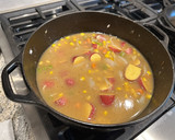 A picture of step 6 of Nick’s Corn Chowder.