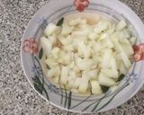 Foto del paso 2 de la receta: Cintas con verduras al dente y camarones