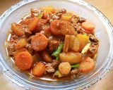Foto langkah ke 4 dari resep Spicy Gochujang Stew with Meat.