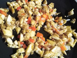 Berenjena rellena de verduras! 🍆