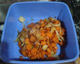 Foto del paso 3 de la receta: Tarta de zapallo y cebolla caramelizada
