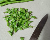 Foto del paso 3 de la receta: Ensalada de judías verdes multicolor 🤍🖤💜🧡💚❤️