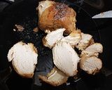 Foto del paso 1 de la receta Sándwich de pechuga de pollo, mozzarella y alcaparras