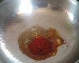 A picture of step 3 of Sweet and sour tomato.