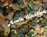 A picture of step 5 of Special Bhindi Do Pyaza.