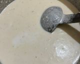 A picture of step 3 of Malpua.