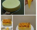 Hình bước làm 6 của món Tự làm bánh bông lan trứng muối chuẩn như bánh mua