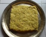 A picture of step 10 of Fried Dhoka.