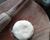 A picture of step 1 of Ghee Roti.