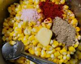 A picture of step 2 of Masala corn.