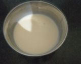 A picture of step 1 of Vanilla ice cream.