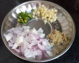 A picture of step 3 of Cabbage Manchurian Plate.