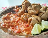Foto langkah ke 8 dari resep Bakso Penyet Sambal Terasi.