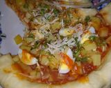 Foto langkah ke 14 dari resep Pizza teflon empuk.