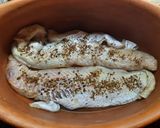 Foto del paso 2 de la receta: Merluza con arvejas y salsa de roquefort