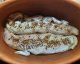 Foto del paso 2 de la receta: Merluza con arvejas y salsa de roquefort