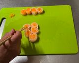 A picture of step 5 of Japanese New Year Daikon Pickles.