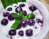 Foto langkah ke 5 dari resep Bubur Candil / kolak biji salak ubi ungu.