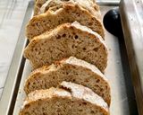 A picture of step 7 of Sourdough Bread with Purple Sweet Potato, Perilla Seeds, and Black Sesame Seeds.