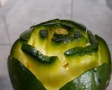 Foto del paso 4 de la receta: Floreciendo un zapallo de tronco