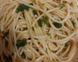 Une image de l'étape 3 de Spaghettis aux sardines (ramen de sardines).