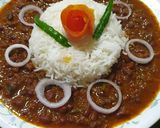 A picture of step 2 of Rajma chawal.